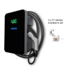 V2C Trydan 22kW Solar – Display, 3 Phase, Type 2 cable, Black