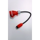 Adapter CEE 16A to Schuko (230V) 50 cm